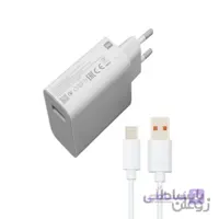 شارژر اورجینال شیائومی 33 واتی همراه با کابل اورجینال 33w(فست)
