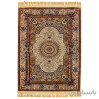 فرش ماشینی تمام ابریشم بِلستا ترکیه کد 818274