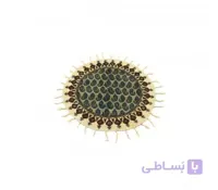 رومیزی / توسینی گرد قلمکاری ممتاز اصفهان طرح بُته جِقه