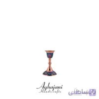 شمعدان متوسط مس و پرداز