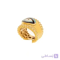 انگشتر طلا طرح چشم نظر کد CR554