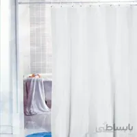 پرده حمام 190*240 رزین تاژ سفید ساده Simple White