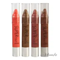 ست ۴ تایی رژ لب شمعی زئوس کد ۲ (Z’use Super Tint Lipstick Code 02)