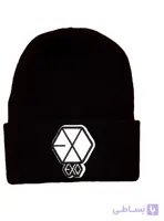 کلاه بافتنی طرح گروه موسیقی Exo