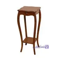 میز تلفن چوبی مدل 116 فندقی