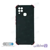 قاب گوشی اینفینیکس HOT 10 t کاور مدل ژله ای دکمه رنگی محکم ضد ضربه با محافظ لنز دوربین گوشی infinix HOT 10 t ا Camera Cover color key Case for infinix HOT 10 t