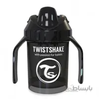 لیوان دسته دار تویست شیک 230 میل مشکی Twistshake