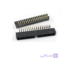 باکس هدر 34 پین نری رایت انگل 2.54میلیمتر