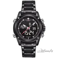 ساعت مچی عقربه ای مردانه نیوی فورس مدل NF9050M/SBW ا Naviforce NF9050M/SBW Watch For Men