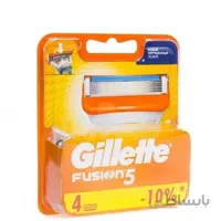 بسته 4 عددی یدک فیوژن 5 ژیلت ا gillette fusion 5 blades کد 430429