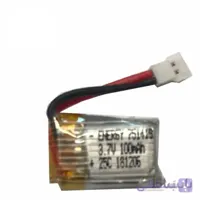 باتری لیتیوم پلیمر 3.7 ولت 100 میلی آمپر ساعت انرژی (751419) 25C