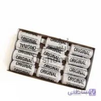 نخ خیاطی اورجینال سفید بسته 12 عددی