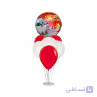 استند بادکنک 7 شاخه کریسمس مدل STA305