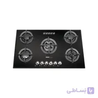 اجاق گاز صفحه ای 5 شعله مشکی سینجر مدل SDG507D ا Sinjer SDG507D Gas Hob