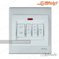 کلید کولر ایران ترنسپرنت سفید