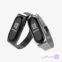 بند فلزی مچ بند هوشمند شیائومی مدل Mi Band 3