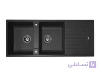 سینک گرانیتی مکاپا مدل کوادور coador مشکی