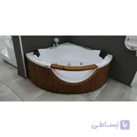 وان حمام Tenser تنسر مدل T208 سایز 61*133*133 (پنل دور سفید)
