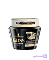 ماسک مو ترمیم کننده و مغذی گلیس 300 میلی (GLISS)