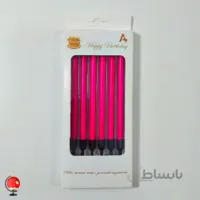 شمع مدادی متالیک صورتی