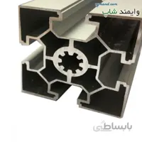 پروفیل آلومینیوم شیاردار صنعتی (پروفیل مهندسی) 60 در 60
