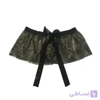 دامن کوتاه توری زنبوری متصل به لباس زیر لامبادا