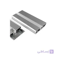 قرنیز آلومینیومی 8 سانتی 8-911 با شیار LED کد LS8 (شاخه 3 متری)