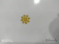 ورق طلا طرح برف سایز بزرگ