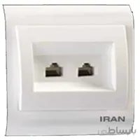 سوکت CAT6+CAT6 فضل الکتریک ، مدل ایران