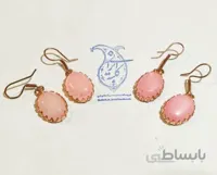 گوشواره مس نگین دار