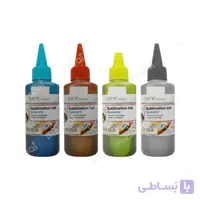 ست 4 رنگ جوهر پرینتر سابلیمیشن اپسون Skycolors Sublimation ink 100ml