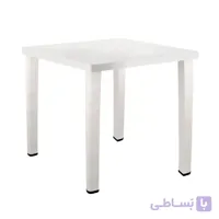 میز پلاستیکی ناصر مربعی ۴ نفره مدل ۸۲۳