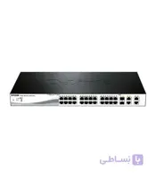 سوئیچ 28 پورت دی لینک DES-1210-28P ا D-Link DES1210-28P Switch 28 Port