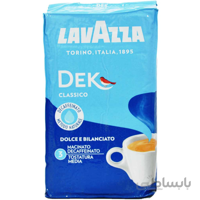 پودر قهوه Lavazza لاوازا Dek Classico دک کلاسیکو (بدون کافئین) 250 گرمی