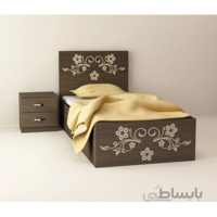 تخت خواب یک نفره فلاور