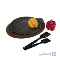 تابه گریل چدن مدل Padela بدون درب