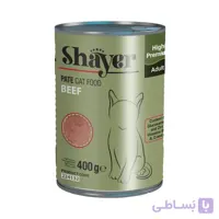 کنسرو شایر مخصوص گربه با طعم بیف 400 گرم