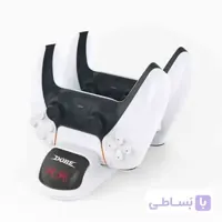 استند شارژر Dobe LED Light Dual Charging Dock برای دسته PS5