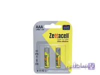 باتری نیم قلمی زتاسل Zettacell Ultra Alkaline