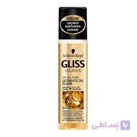 اسپری دو فاز نرم کننده مو روغنی گلیس ا Gliss Ultimate Oil Elixir Hair Spray 200ml