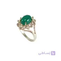 انگشتر نقره عقیق زنانه کد 3448