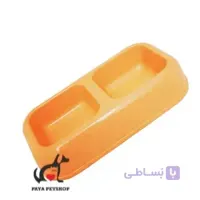 ظرف غذای سگ و گربه دوقلو آلفا در رنگهای مختلف