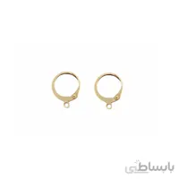 قفل گوشواره استیل رنگ طلایی و نقره ای