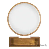 آینه دستشویی گرد آنتیک با اتاژور