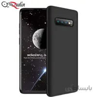 کاور ۳۶۰ درجه مدل GKK مناسب برای گوشی S10 مشکی شفاف دور مشکی