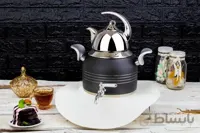 کتری و قوری استیل طرح گروپ ۹۱۷