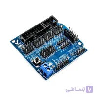 شیلد سنسور آردوینو دارای قابلیت اتصال سروو / بلوتوث / SD card / APC220 / آلتراسونیک / I2C / 12864 LCD