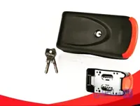 قفل حیاطی برقی ۲ کلید ساده پارکینگی اکسیناژ