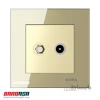 پریز آنتن مرکزی مدل ویرا کریستال بژ