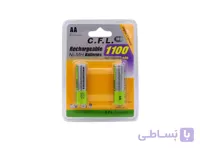باتری قلمی قابل شارژ 1100mAh دوتایی مارک Digital C.F.L